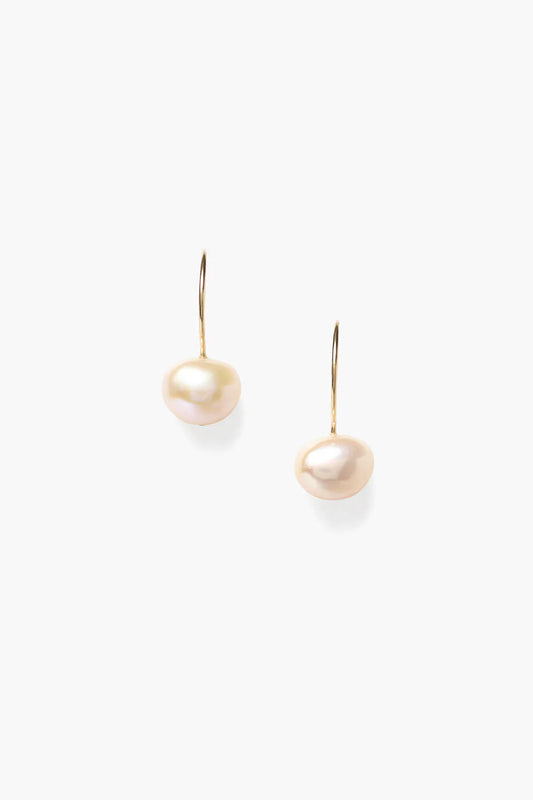 14K PETITE KESHI PEARL EARRINGS $150.00